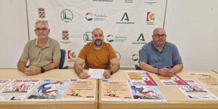 Deportes presenta la programación de los torneos de Feria