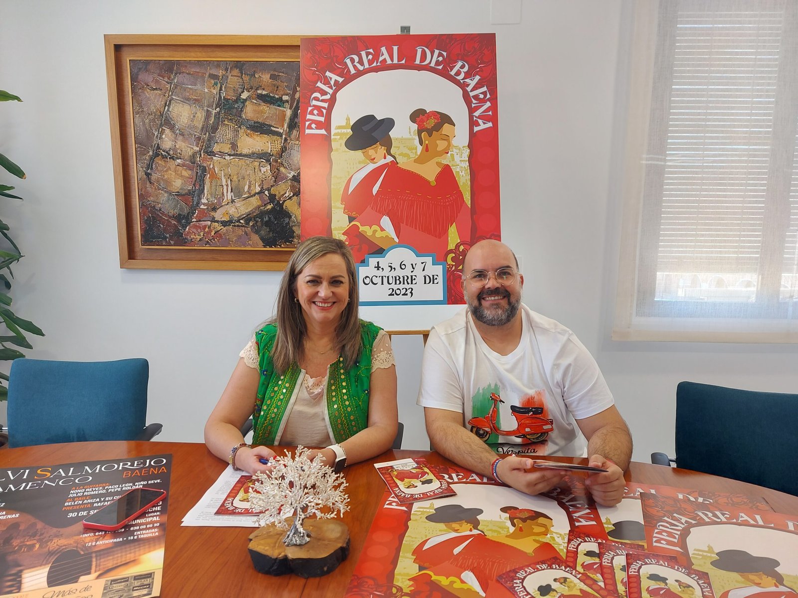 La Feria Real de Baena recupera el recinto urbano y la “esencia” de antaño