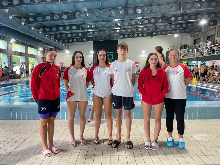 El CN Baena consigue una excelente tercera posición en la I Fase Provincial de la Copa de Andalucía de Natación