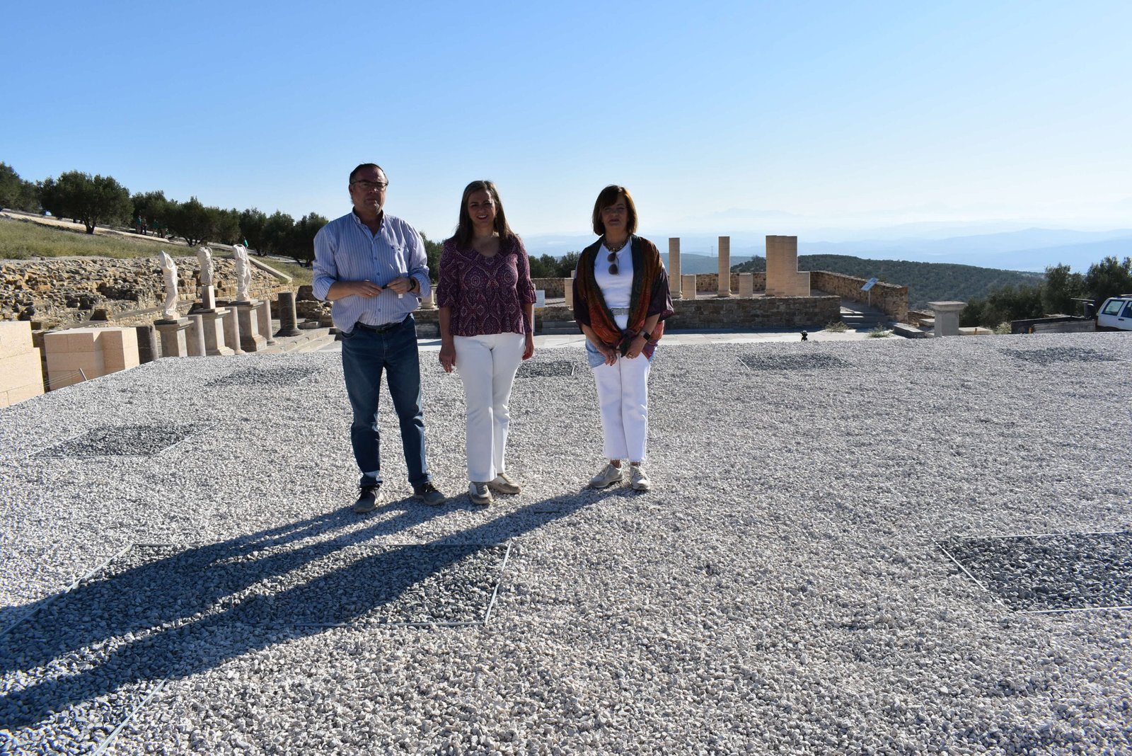 Concluye la primera fase de las obras de puesta en valor del Templo de Torreparedones