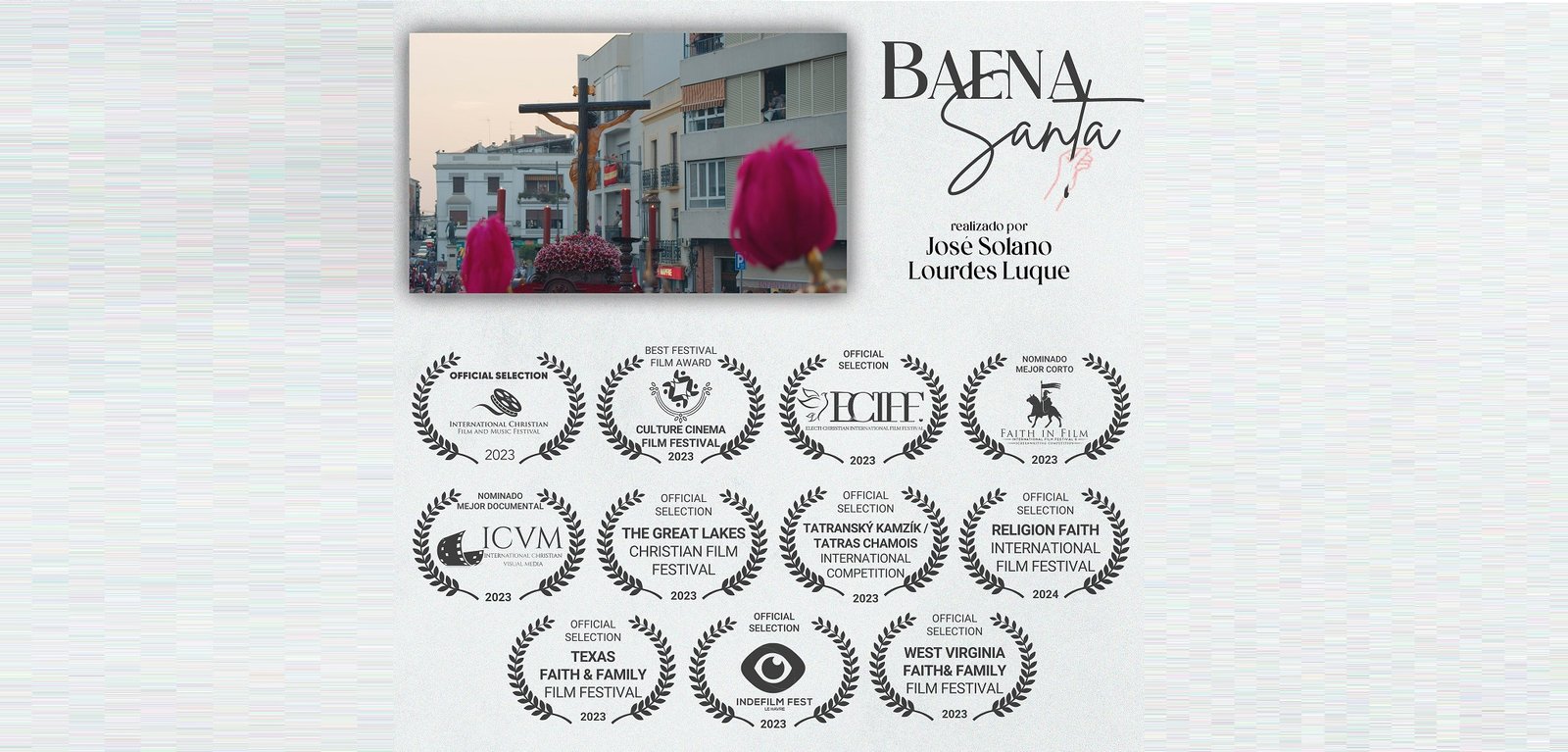 El cortometraje ‘Baena Santa’, un escaparate cultural que cruza fronteras