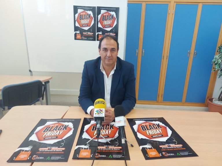 Uneba presenta la campaña para fomentar las compras en Baena de cara al Black Friday