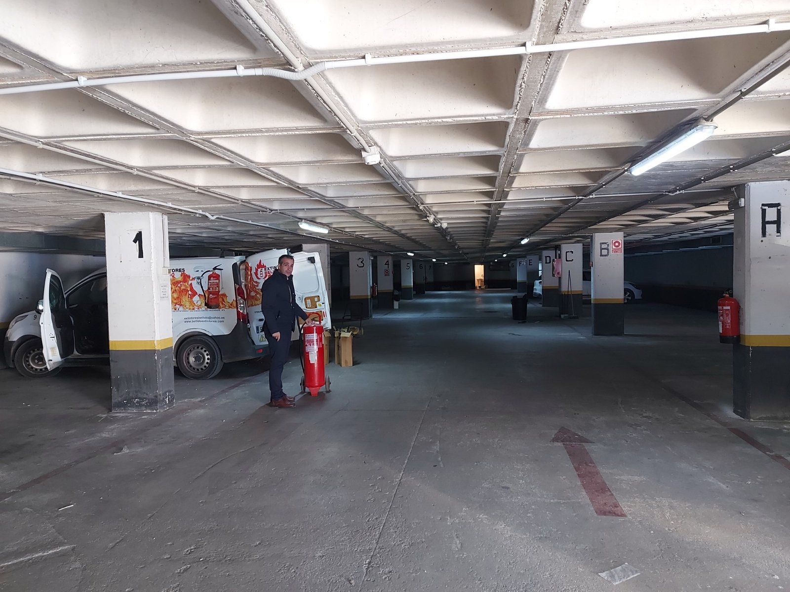 El parking del Paseo de Guadalupe se abre al público para facilitar el aparcamiento en Baena