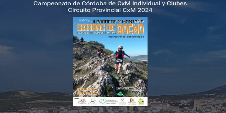 El CD Media Legua abre las inscripciones para la II ‘CxM Sierras de Baena’