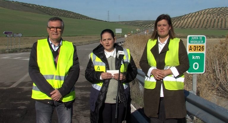 La Junta invierte más de 48.000 euros en reparar un tramo de la carretera A-3126 en Baena