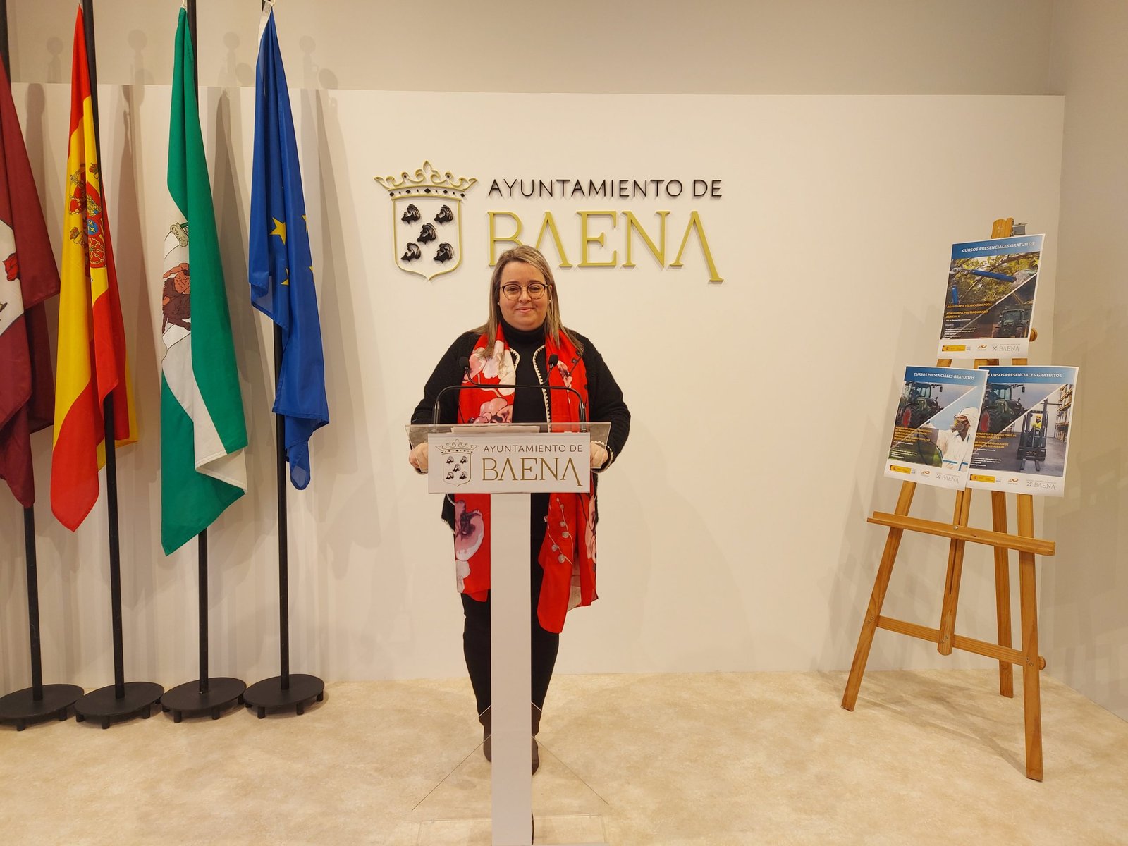 El Ayuntamiento de Baena oferta tres nuevos cursos de formación para el empleo destinados al sector agrícola