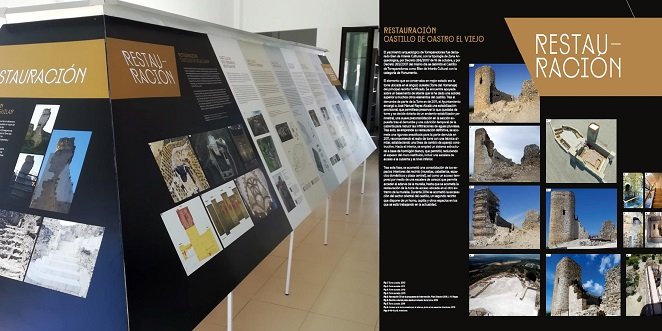 Torreparedones acoge una exposición sobre castillos de la provincia de Córdoba