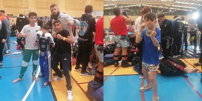 El Club Budokan-Baena consigue en Benalmádena tres medallas en el Open de España de Kick Boxing