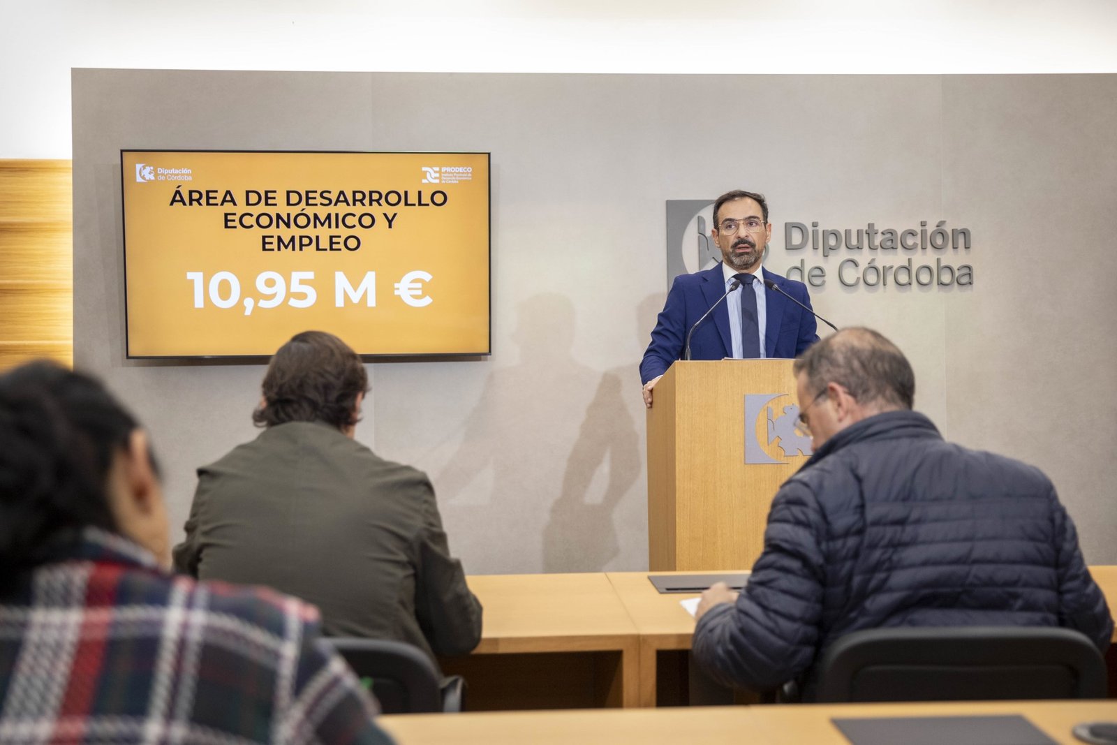 La Diputación de Córdoba destinará 10,95 millones de euros a políticas de empleo, competitividad y apoyo a los sectores productivos
