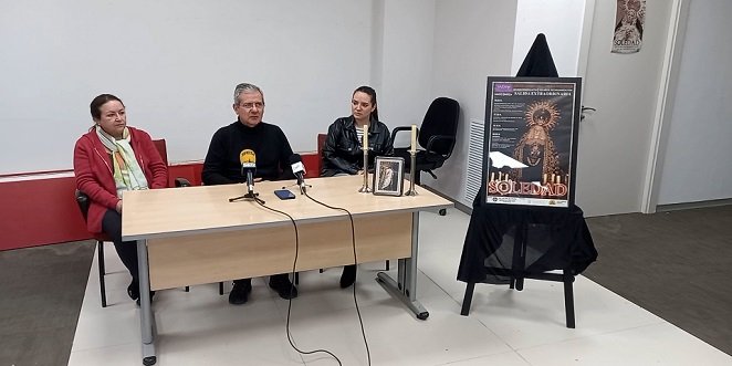 La hermandad de la Virgen de la Soledad de Baena organiza una salida extraordinaria por el centenario de su reorganización