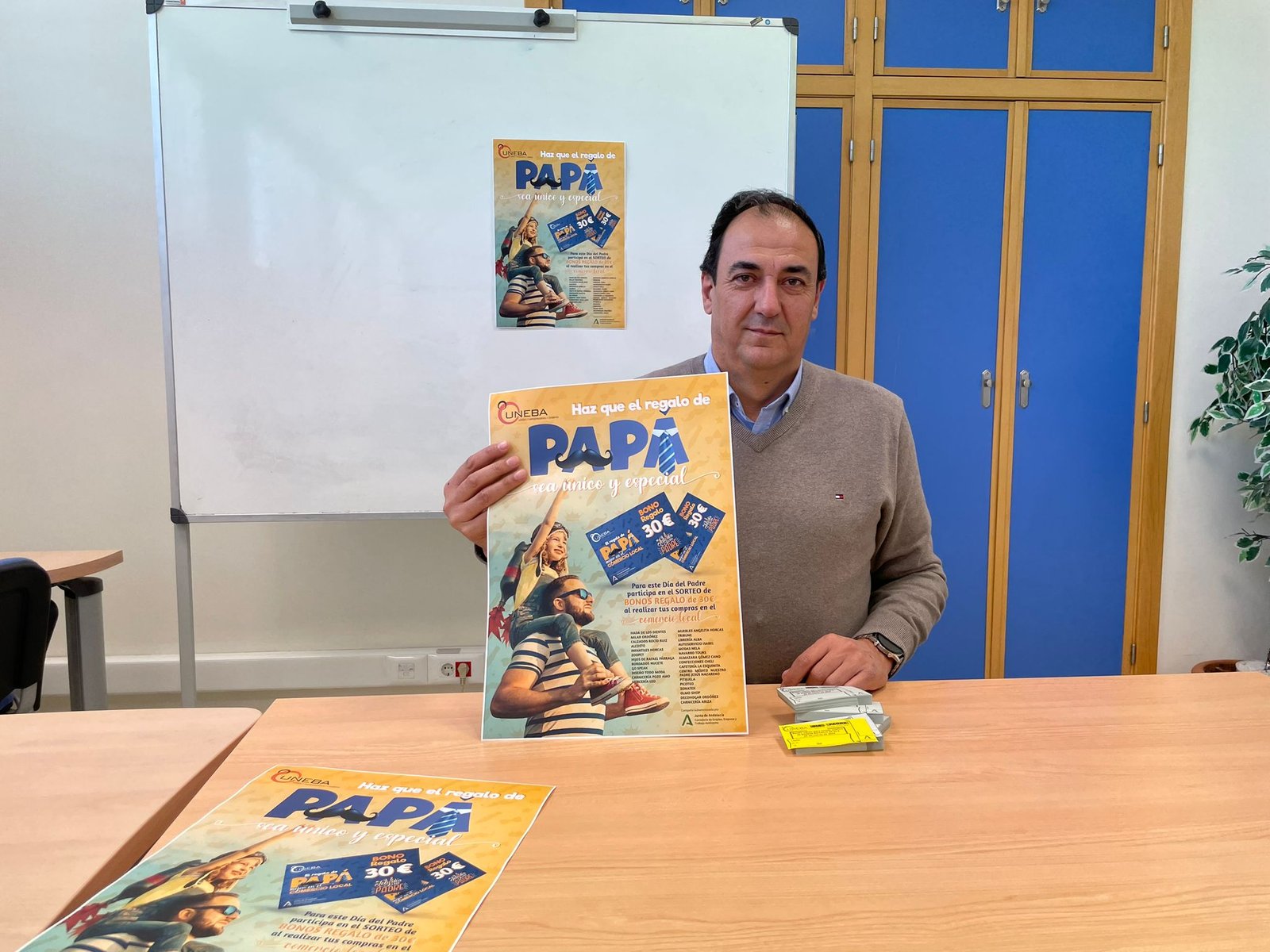 Uneba presenta una nueva campaña para incentivar el comercio local con motivo del Día del Padre