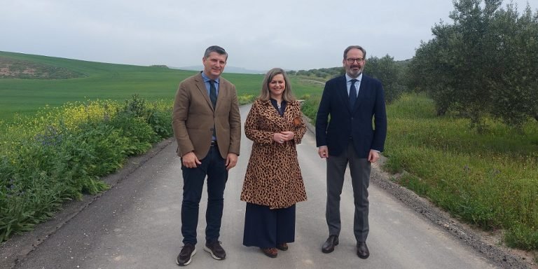 El Ayuntamiento de Baena recepciona las obras del camino de acceso al yacimiento de Torreparedones