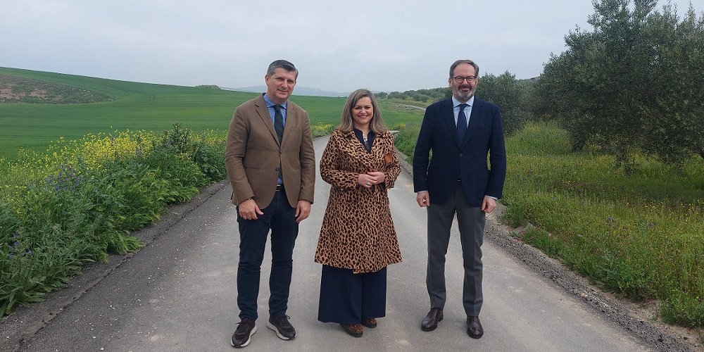 El Ayuntamiento de Baena recepciona las obras del camino de acceso al yacimiento de Torreparedones