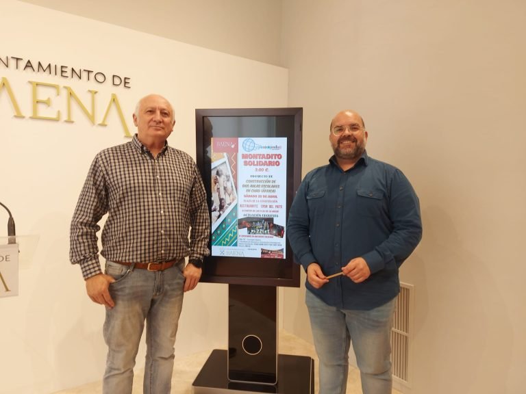 Un “Montadito Solidario” para colaborar con la construcción de dos aulas escolares en Chad