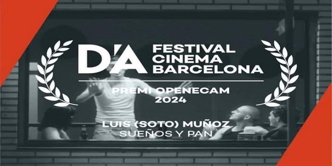 La película ‘Sueños y pan’ del baenense Luis ‘Soto’ gana el premio OpenECAM en el 14º D’A Festival Cinema Barcelona