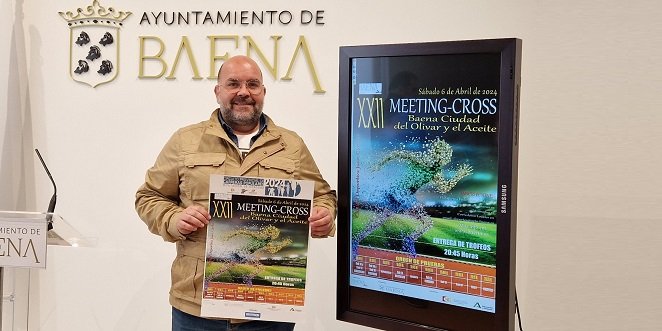 Deportes presenta el XXII Meeting-Cross ‘Baena, Ciudad del Olivar y el Aceite’ que se disputa el sábado 6 de abril