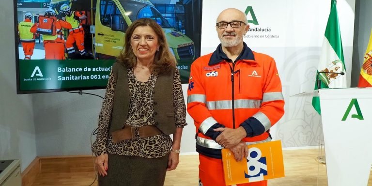 El centro coordinador de Emergencias Sanitarias 061 de Córdoba recibe 265.746 llamadas durante 2023