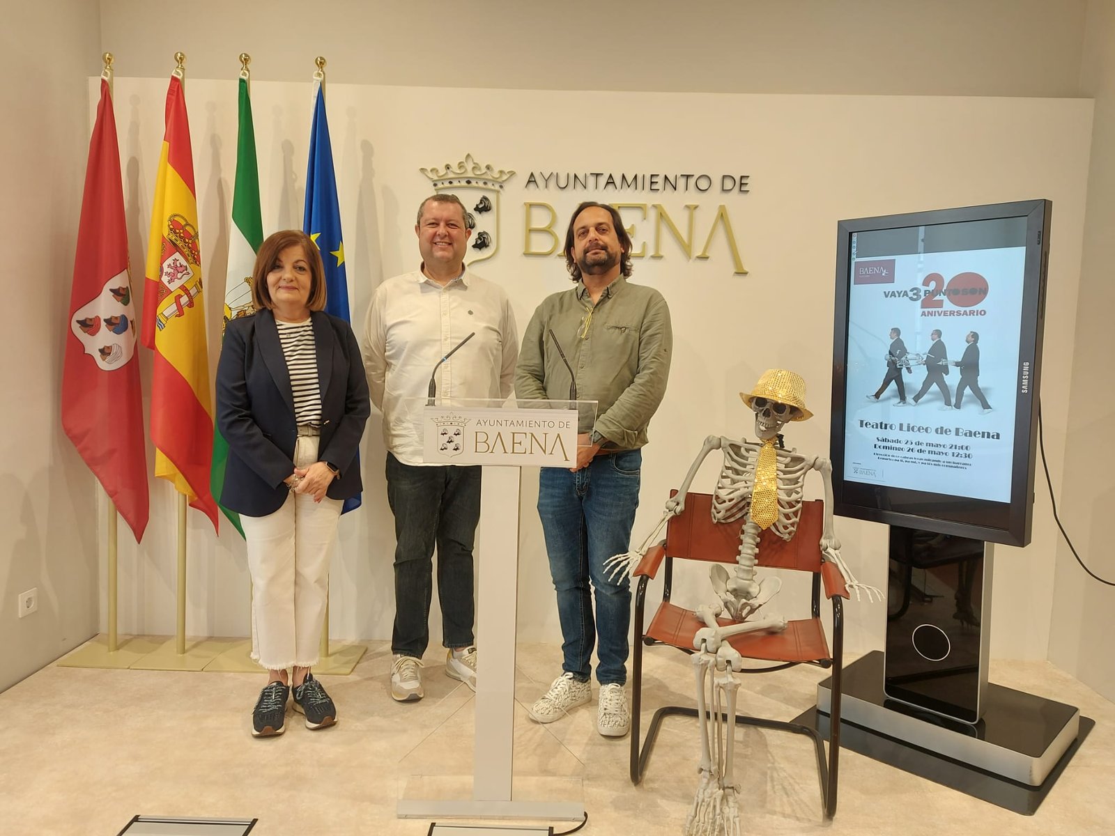 El grupo “Vaya 3 puntos son” regresa al teatro Liceo por su 20 aniversario