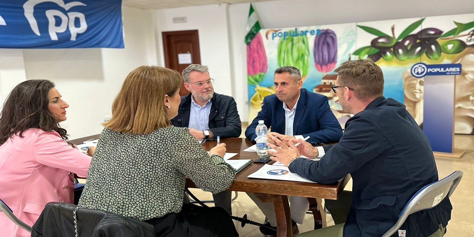 AUGC le traslada al PP de Baena sus propuestas para mejorar la seguridad ciudadana