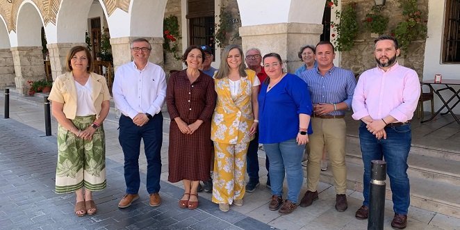 La candidata del PSOE a las elecciones europeas pide el voto en Baena para frenar la polarización que plantean PP y VOX