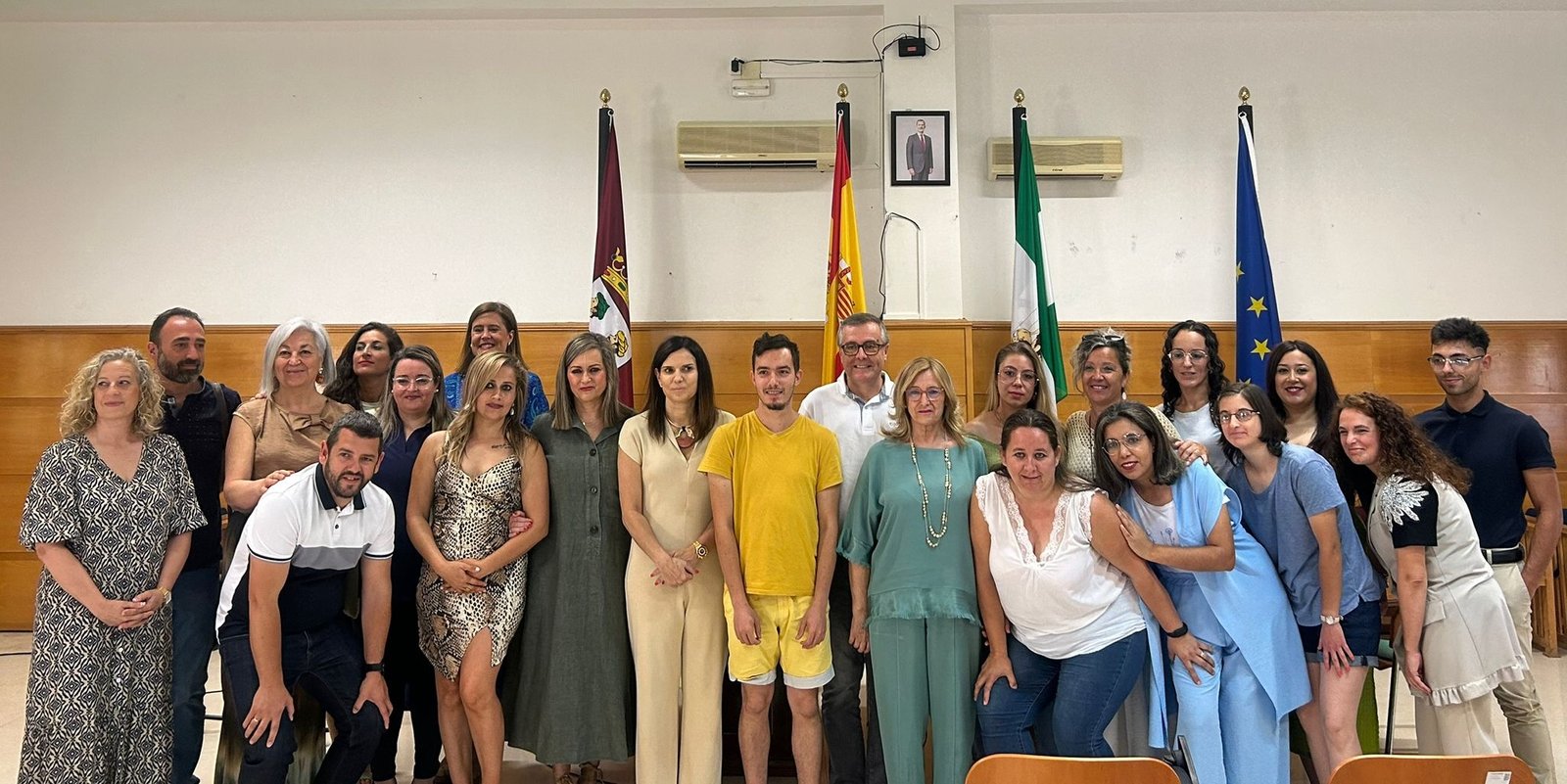 Un total de 15 alumnos concluyen en Baena el proyecto de Empleo y Formación sobre jardinería sostenible