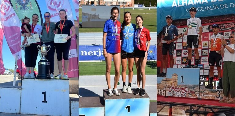 El deporte baenense sigue destacando tras un completo y variado fin de semana de éxitos nacionales y regionales