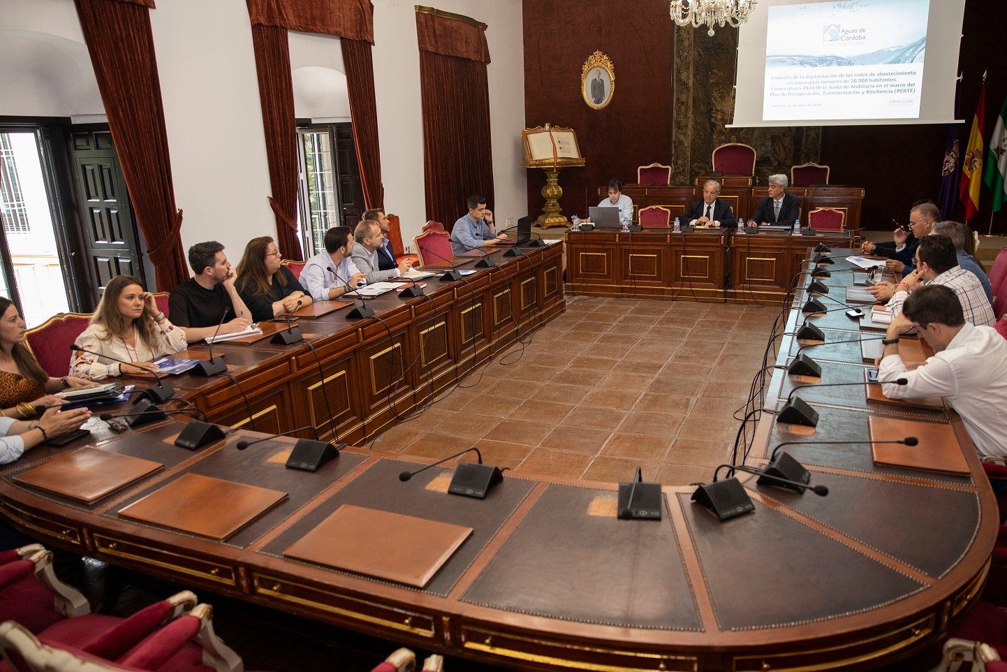 Diputación y ayuntamientos se coordinan para presentar proyectos a las ayudas a la Digitalización del Ciclo Urbano del Agua