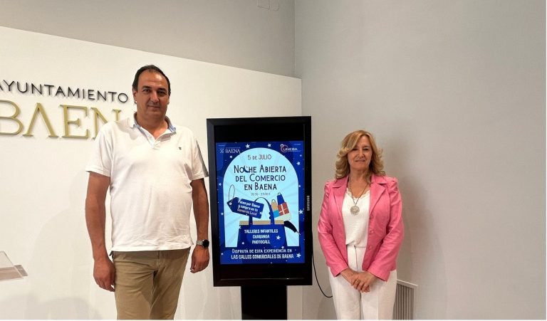 Baena retomará la celebración de la Noche Abierta del Comercio el próximo 5 de julio