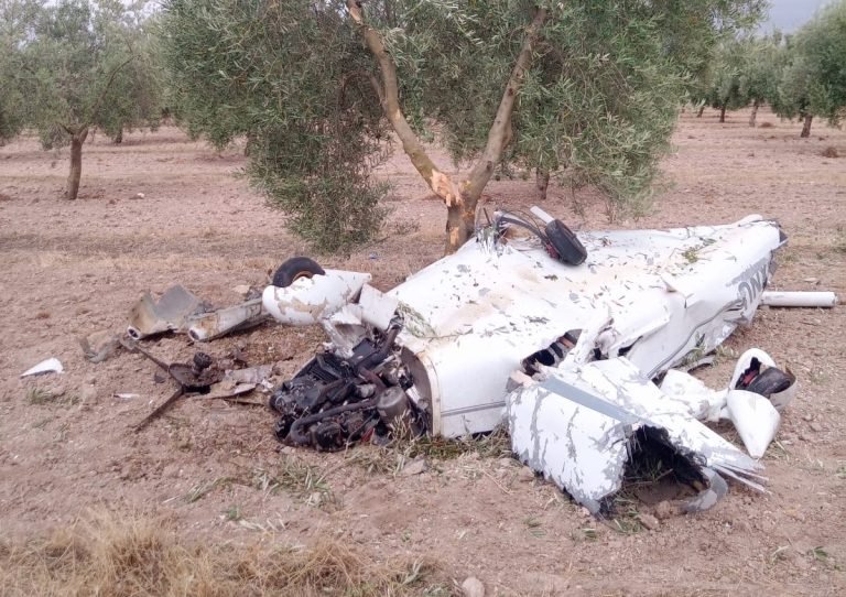 Fallecen dos personas en un accidente de aeronave en la localidad de Castro del Río