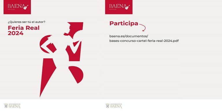 Festejos convoca el concurso para elegir el cartel de la Feria Real de Baena 2024
