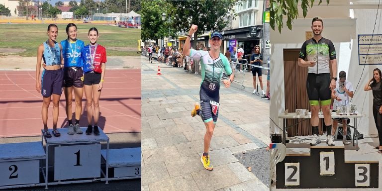 Cristina Ariza, Jorge Ordóñez y Juan Antonio Padilla protagonizan otro exitoso fin de semana para el deporte baenense