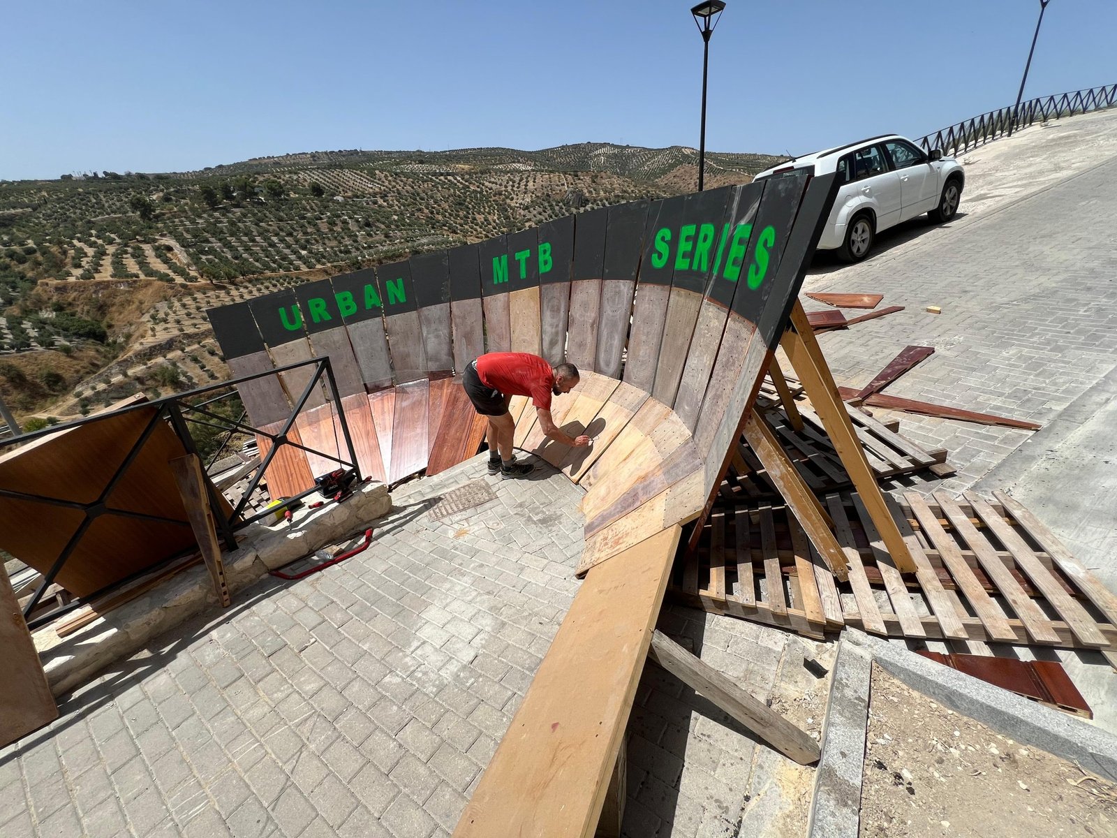 La Almedina será escenario el sábado del I Urban Series de BTT organizado por el Club Deportivo Landbike