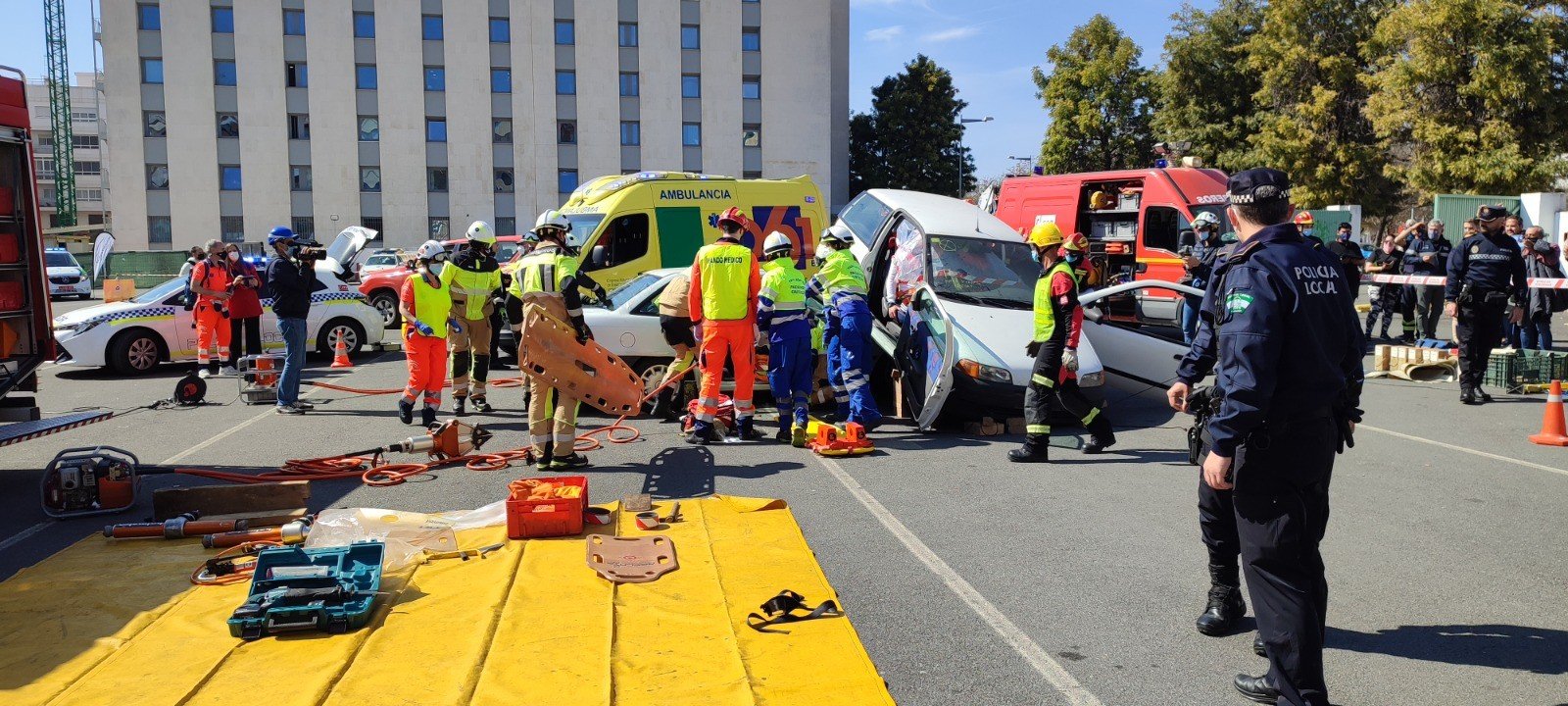 El centro coordinador del 061 en Córdoba atiende 65.903 peticiones de asistencia en el primer semestre del año