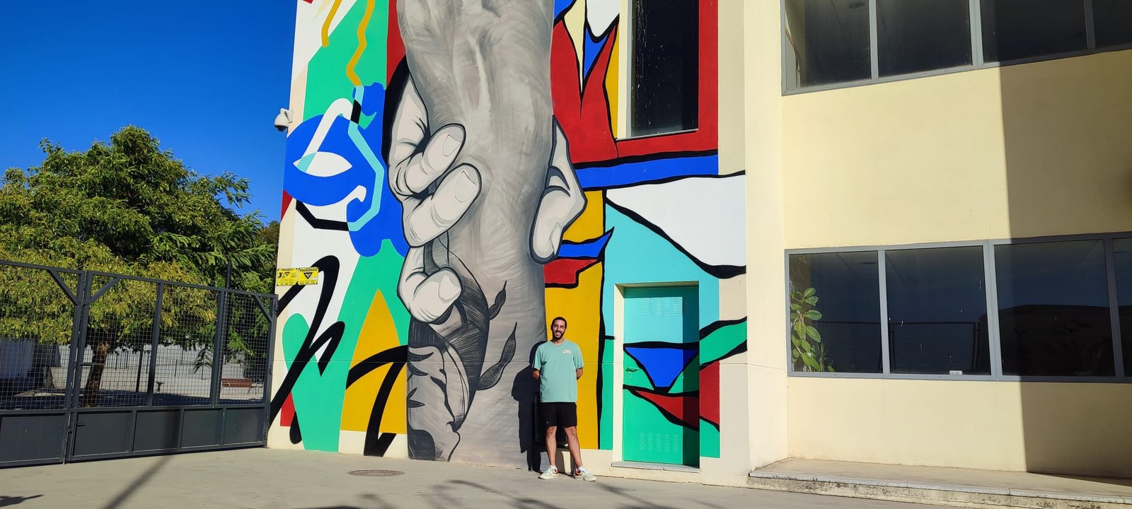 La plataforma Street Art Cities elige el mural ‘Amistad’ de ‘Sake’ y ‘Sota Pérez’ como el mejor del mundo en el mes de julio