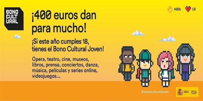 Casi 33.000 jóvenes andaluces han solicitado el Bono Cultural hasta julio