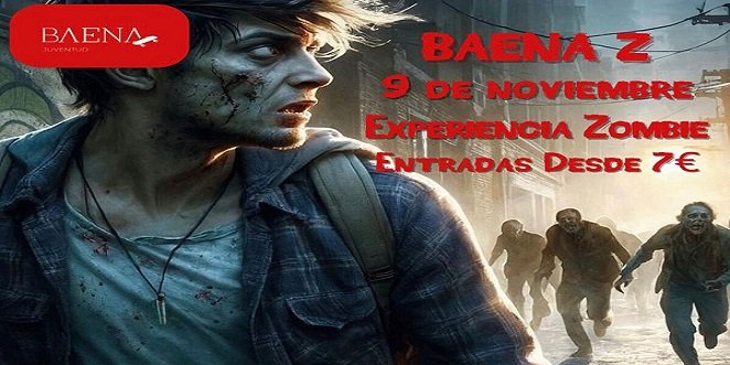 Baena celebra el 9 de noviembre una ‘Experiencia Zombie’