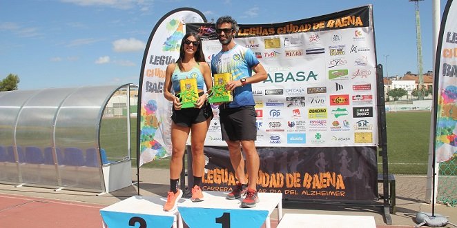 Los lucentinos Diego De la Fuente y Elena Tienda se proclaman vencedores de las ‘2 Leguas Ciudad de Baena’
