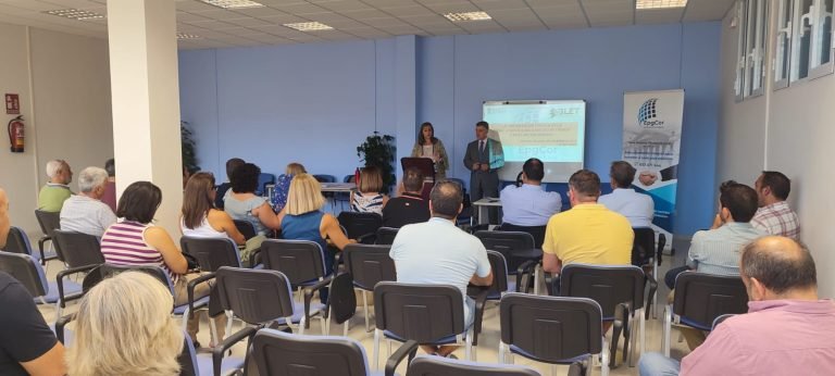 Una charla muestra como la Base Logística de Córdoba puede incidir en el empleo y la economía de Baena