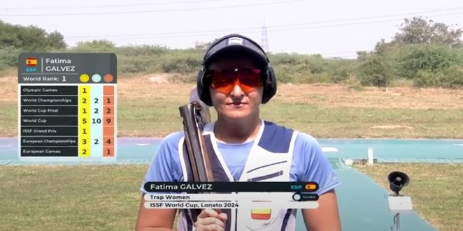 Fátima Gálvez cierra el 2024 con la cuarta plaza en la Final de la Copa del Mundo de foso olímpico