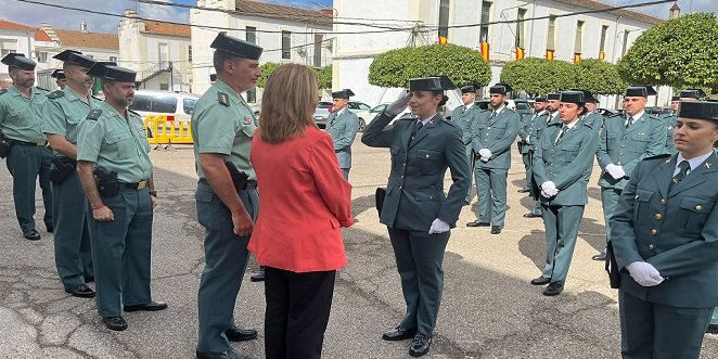 El Puesto Principal de la Guardia Civil de Baena recibe dos agentes en prácticas para reforzar su plantilla