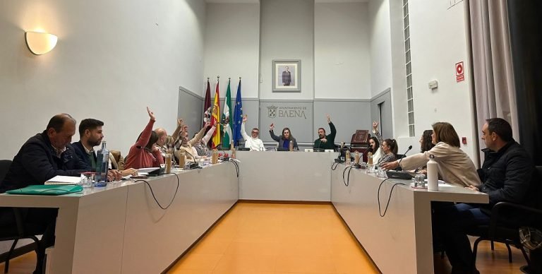 El Pleno de Baena aprueba el presupuesto para 2025 con un incremento de las inversiones del 115%