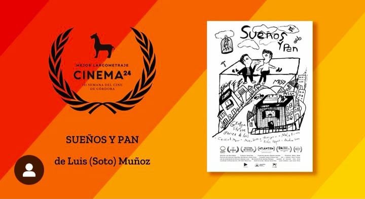 ‘Sueños y pan’ de Luis ‘Soto’ gana el Cervatillo de Bronce a mejor película de Cinema24 en la III Semana del Cine de Córdoba