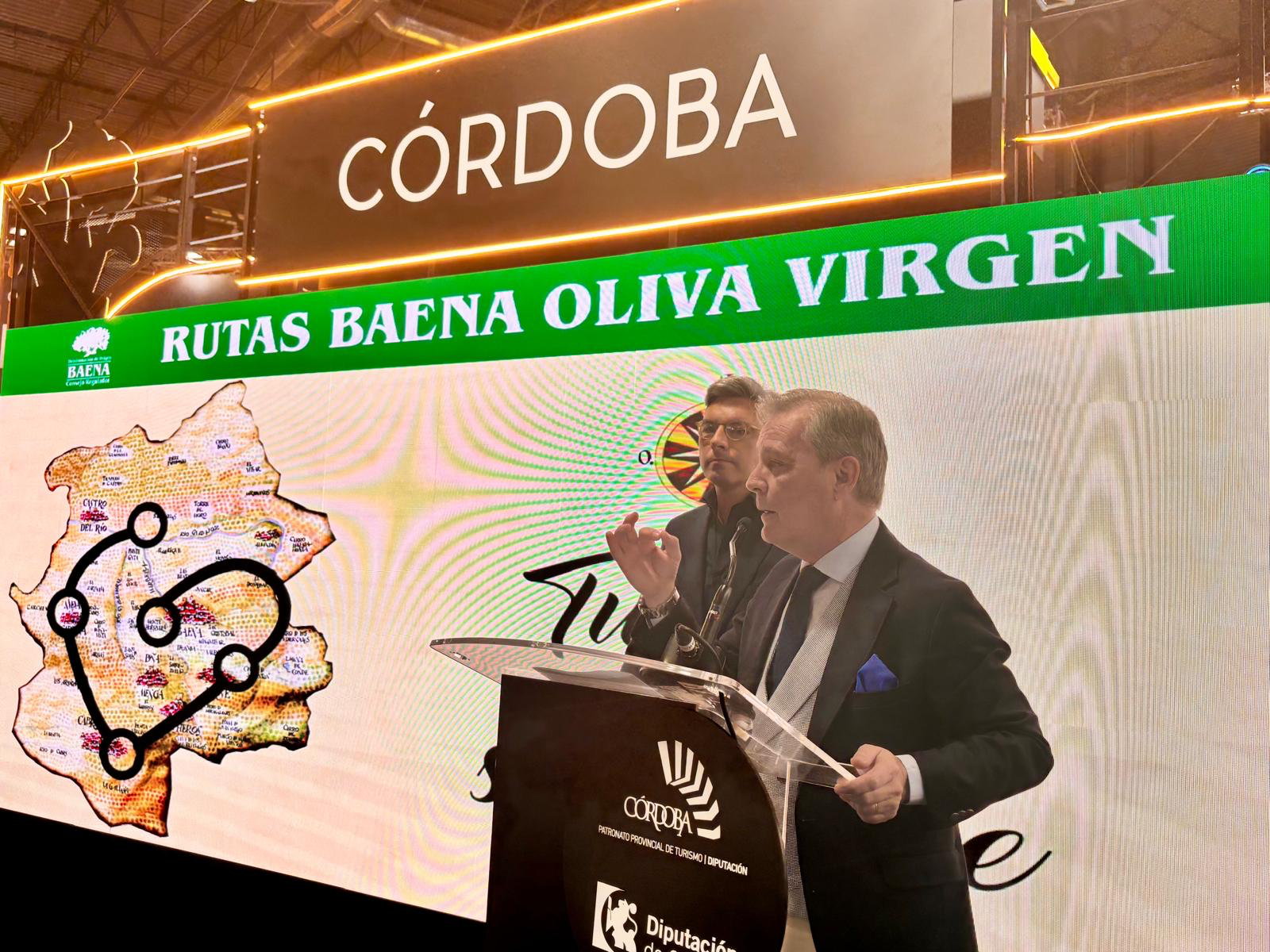 Baena continúa muy presente en Fitur a través de su aceite y su castillo de la Almedina