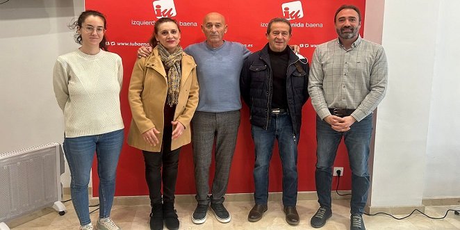 Domingo Vico, nuevo concejal de IU en Baena tras la renuncia de María José García