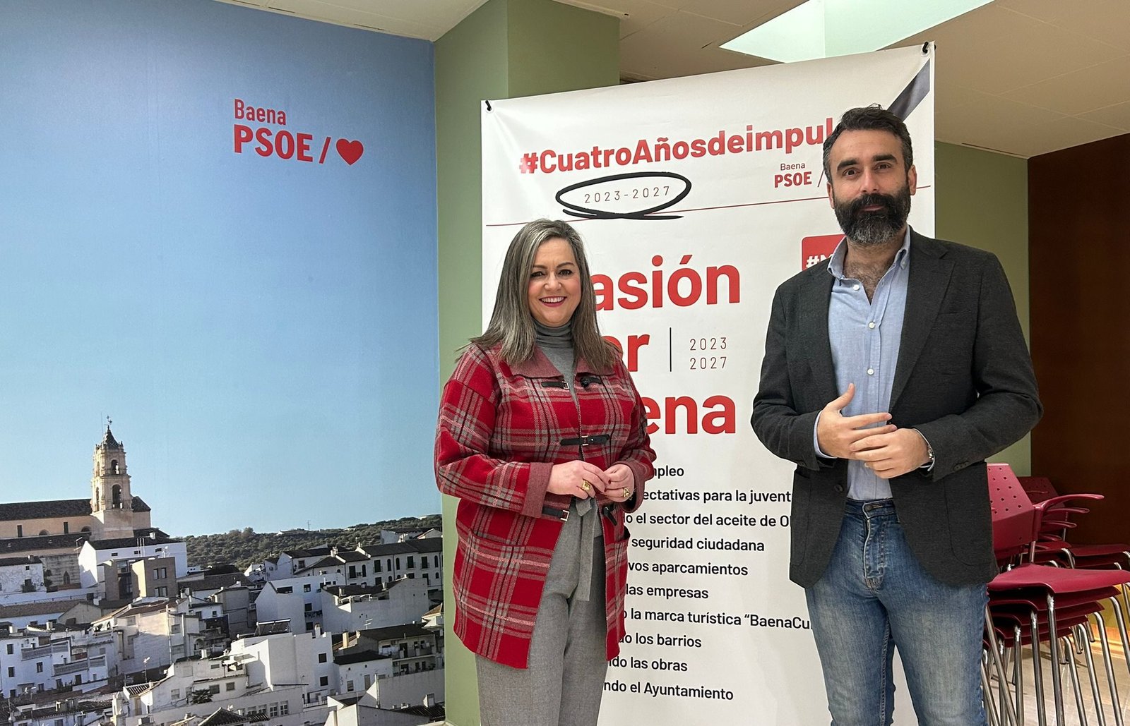 Mayoral culpa al PP de que los pensionistas baenenses “no vean revalorizadas” sus pagas