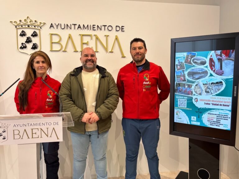Baena acogerá el I Trofeo Ciudad de Baena de Orientación los próximos 22 y 23 de marzo