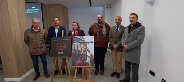 La hermandad del Cristo de la Sangre presenta los actos con motivo de la celebración de su Centenario