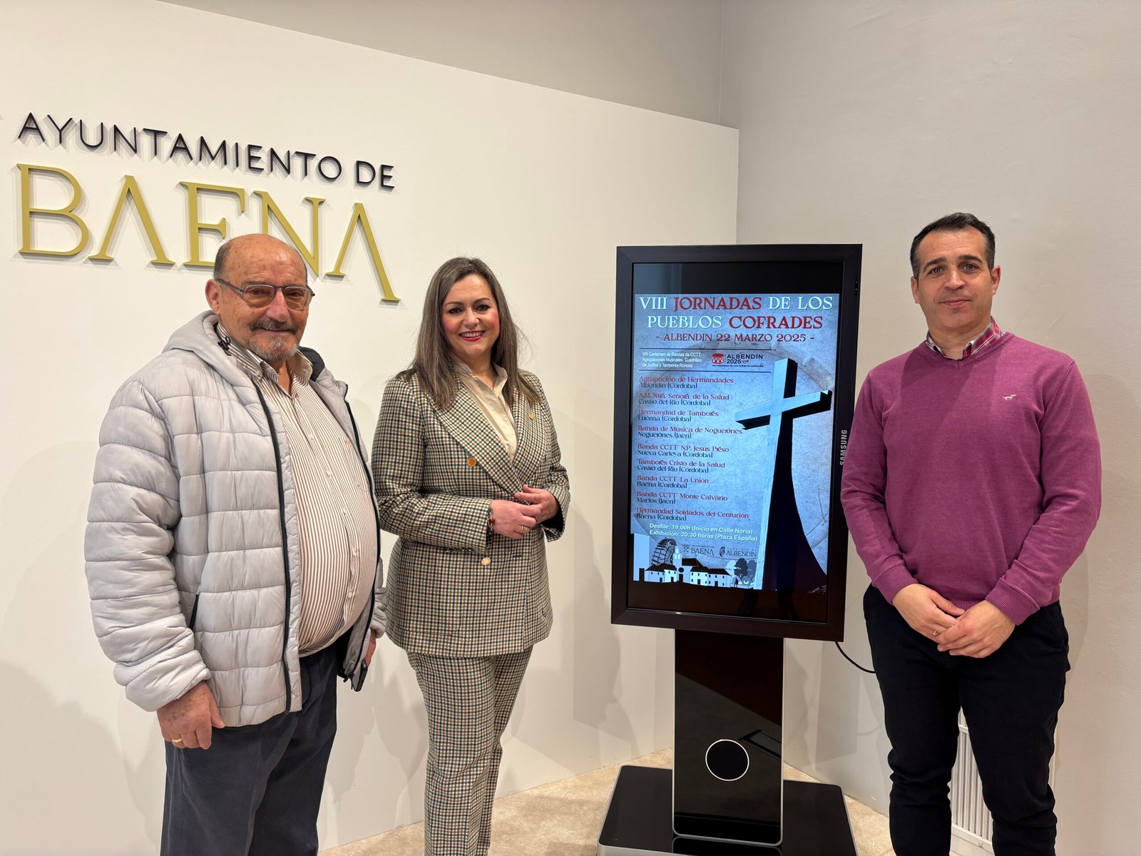 Albendín acogerá las VIII Jornadas de los Pueblos Cofrades el próximo 22 de marzo