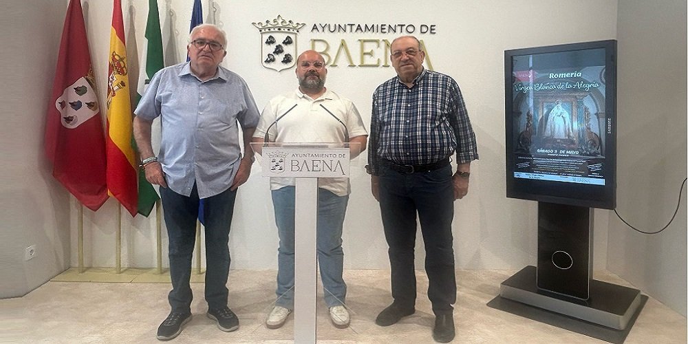Baena acogerá la Romería en honor a la Virgen Blanca de la Alegría el próximo 3 de mayo