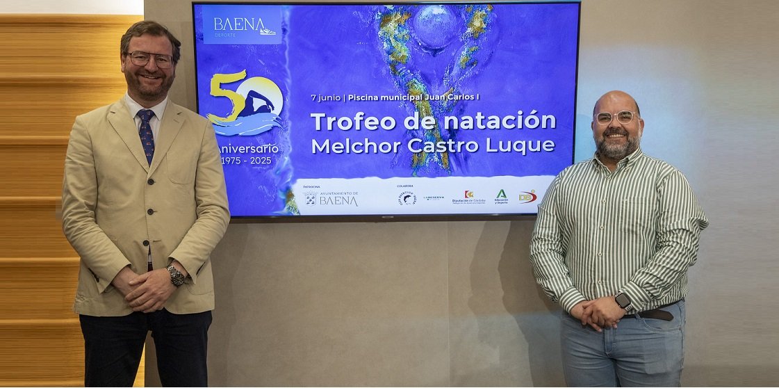 La Diputación de Córdoba respalda el Trofeo de Natación Melchor Castro Luque en su 50 aniversario